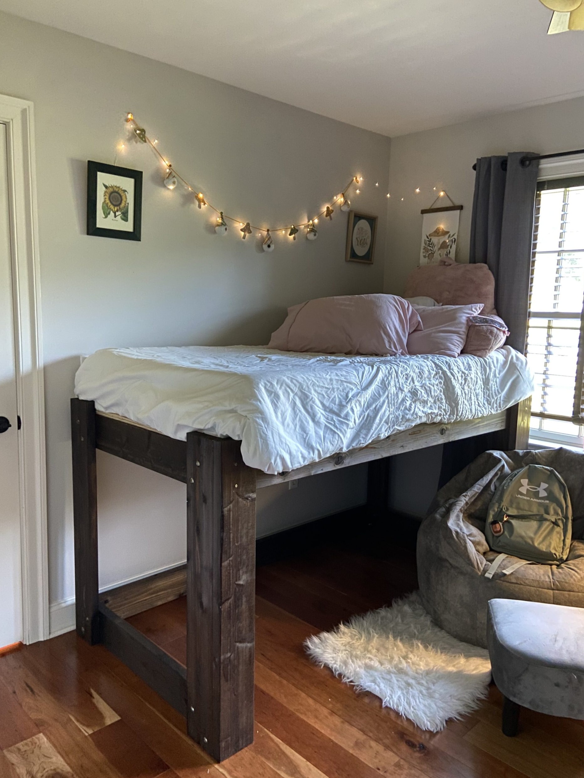 Espresso Loft Bed